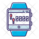 Step Tracker Counting Icon