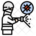 Coronavirus Protection Clean Icon