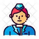 Stewardess Icon