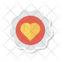 Sticker Heart Romance Icon