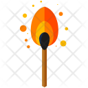 Match Sticks Fire Icon