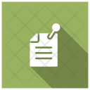 Sticky Notes Page Pin Icon