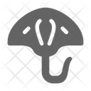 Stingray Fish Underwater Icon