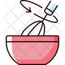 Stir Cooking Instruction Icon