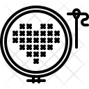 Stitching Cross Stitch Icon