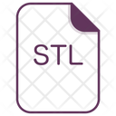 Stl File Document Icon
