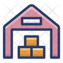 Stock Warehouse Storeroom Storehouse Icon