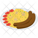 Stoemp Platter Belgian Cuisine Belgian Food Icon