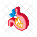 Stomach Heartburn Icon