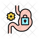 Stomach Working Stop Stomach Work Icon