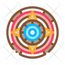 Stone Sun Aztec Icon