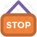 Stop Sign Hanging Icon