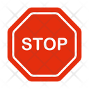 Stop Stop Signboard Signboard Icon