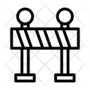 Stop Barrier Fence Barrier Icon