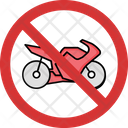 Stop Bike Icon