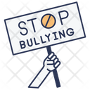 Stop Bullying Sign Icon