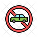 Stop Car Icon