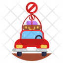 Stop Car Driving Icon