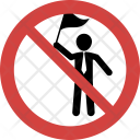 Stop Flag Icon