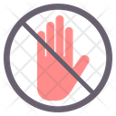 Stop Hand Icon