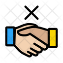 Stop Handshake Notallowed Icon