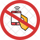 No Mobile Wifi Mobile Wifi Not Allowed Mobile Wifi Prohibition Icon