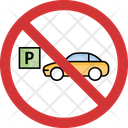 Stop Parking Icon