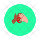 Stop Shake Hands Icon