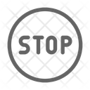 Stop Sign Road Icon