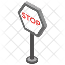 Stop Sign Road Sign Traffic Signal Icon
