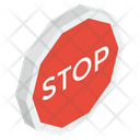 Stop Symbol Stop Sign Stop Emblem Icon
