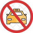 Stop Taxi Icon