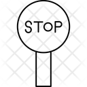 Stop Traffic Icon