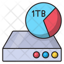 Storage Terabyte Harddisk Icon