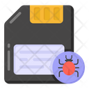 Memory Bug Storage Bug Floppy Bug Icon