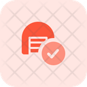Storage Checklist Parcel Check Delivery Packaging Icon