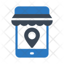 Store Location Online Icon