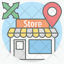 Store Location Boutique Address Marketplace Icon