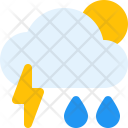 Storm Shower Day Icon