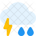 Storm Shower Rainy Icon