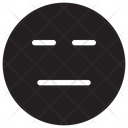 Straight Face Icon