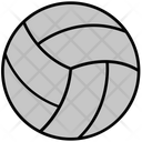Sommer Volleyball Ball Symbol