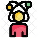 Molecule Man Digital Icon