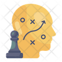 Tactical Planning Brain Strategy Strategic Planning Icon