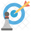 Strategic Target Strategic Goal Business Target Icon