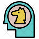 Strategy Plan Think Icon