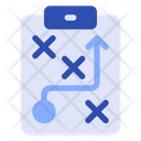 Strategy Tactical Strategic Plan Icon