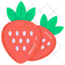 Fruit Strawberries Healthy Fruit Icon