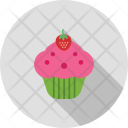 Strawberrry Cupcake Sweet Icon