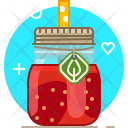 Strawberry Smoothie Drink Icon